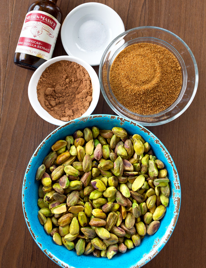 Chocolate Pistachio Nut Butter Ingredients