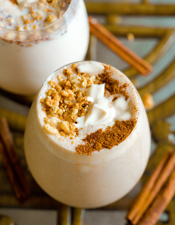 Cinnamon Bun Protein Shake