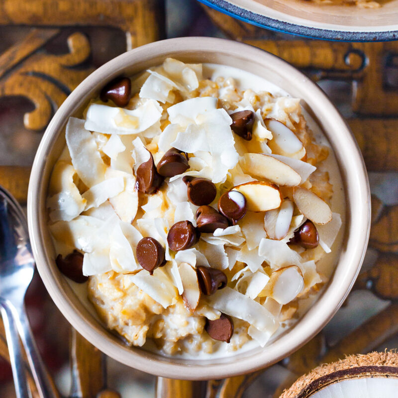 Coconut Oatmeal Recipe - Sweet, Creamy, and so Delicious!