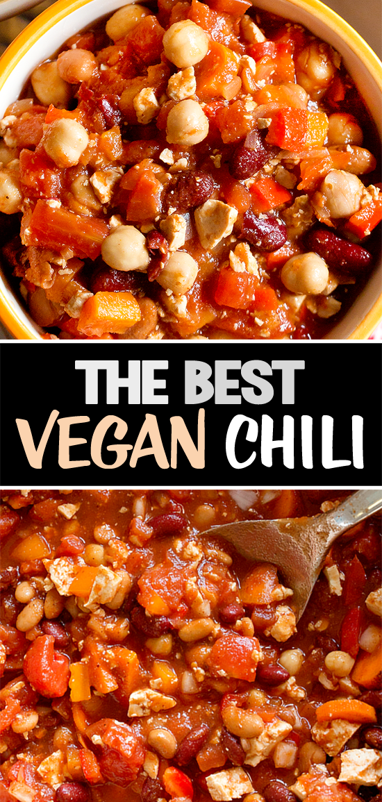 Easy Vegan Chili Recipe (Healthy Plant Based Dinner Idea)