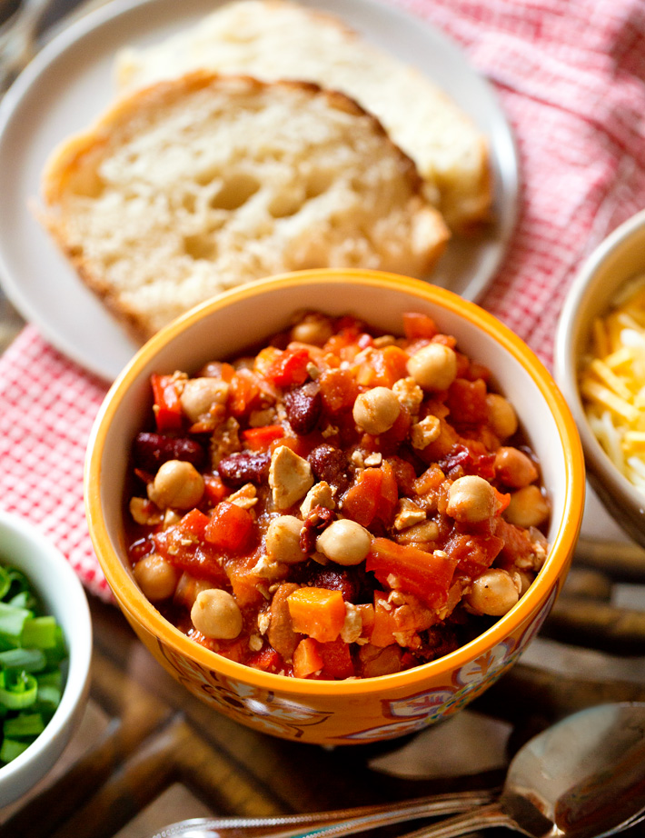 The Ultimate Vegan Comfort Food Chili