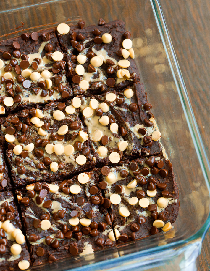 Chocolate Tahini Brownies