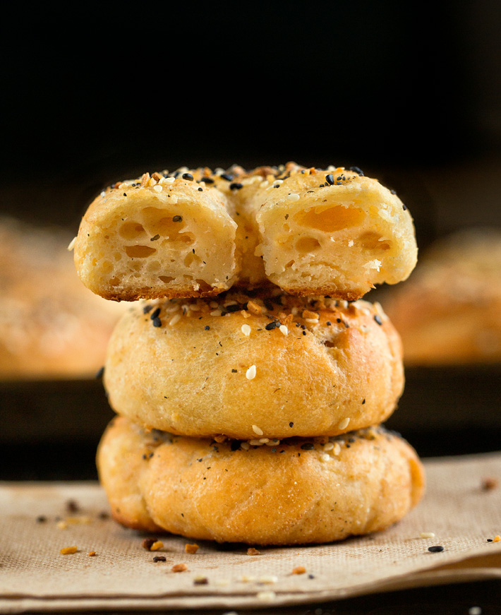 Greek Yogurt Two Ingredient Bagels