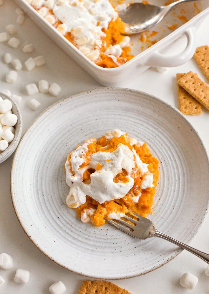 Vegan Thanksgiving Sweet Potato Casserole