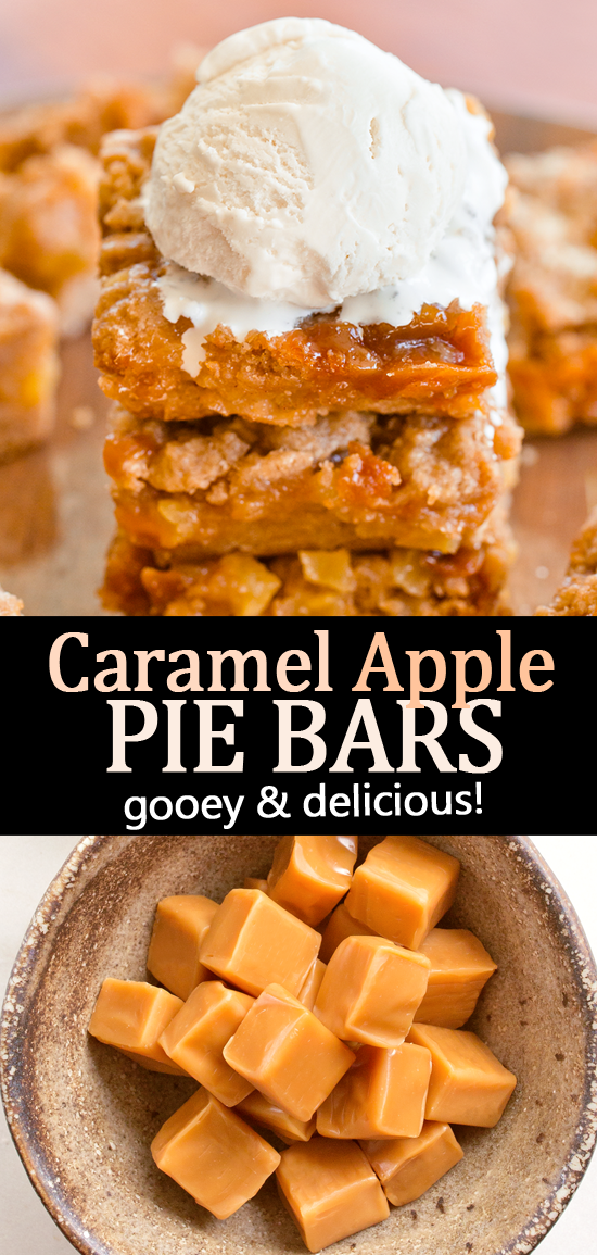 Gooey Caramel Apple Pie Bars - Party Recipe