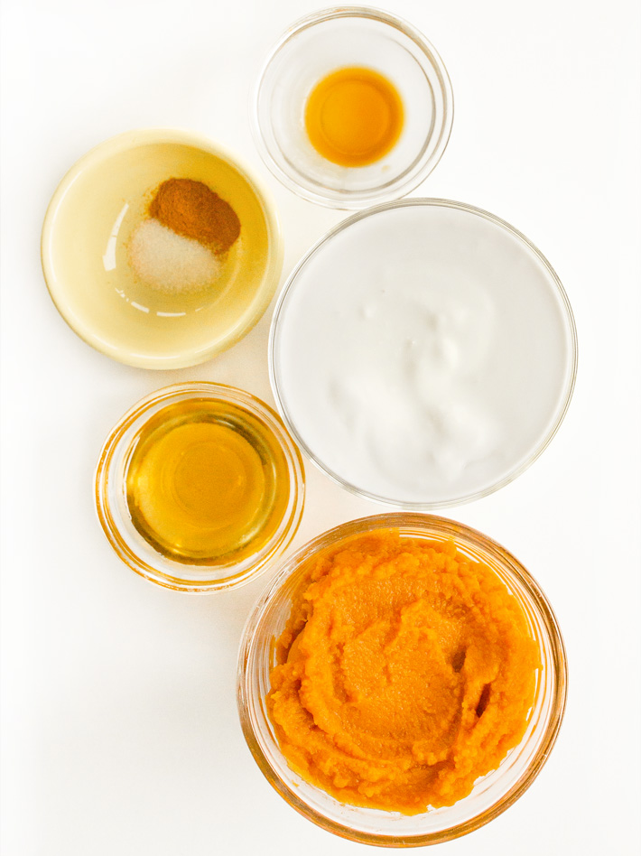 Vegan Pumpkin Mousse Ingredients