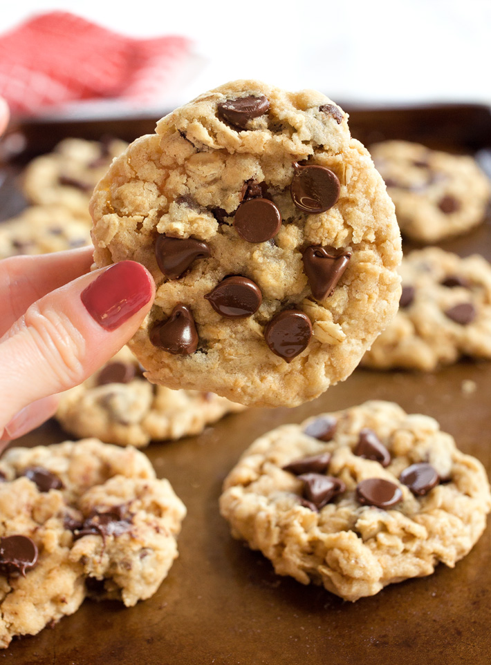 Chocolate Chip Oat Cookie