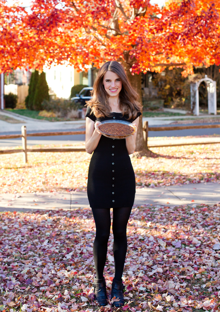 Chocolate Covered Katie Pecan Pie Thanksgiving