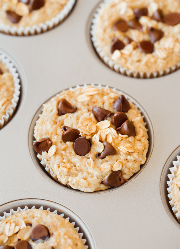 Soft Fluffy Oatmeal Muffins