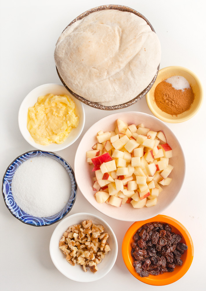 Apple Cinnamon Bun Ingredients