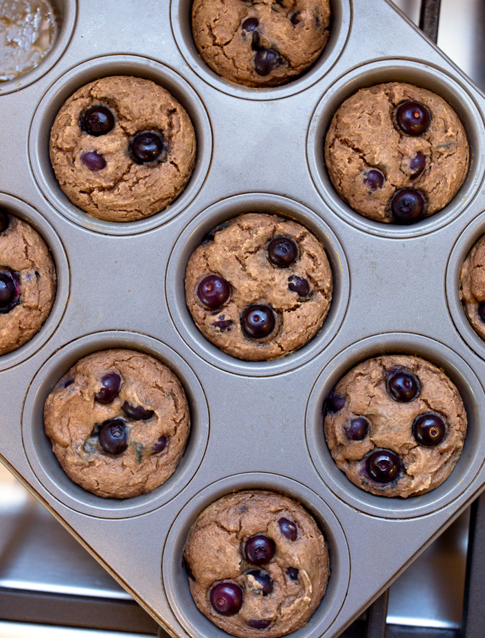 Blueberry Muffins With Protein Powder