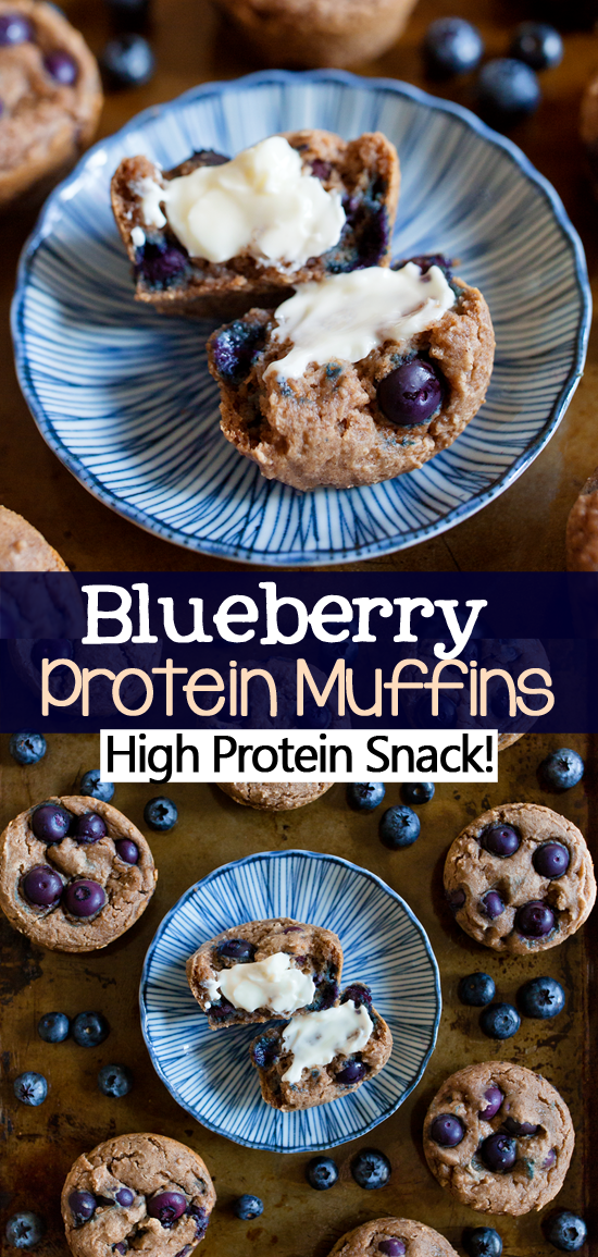 Healthy Protein Blueberry Muffin Recipe (Kodiak Copycat)