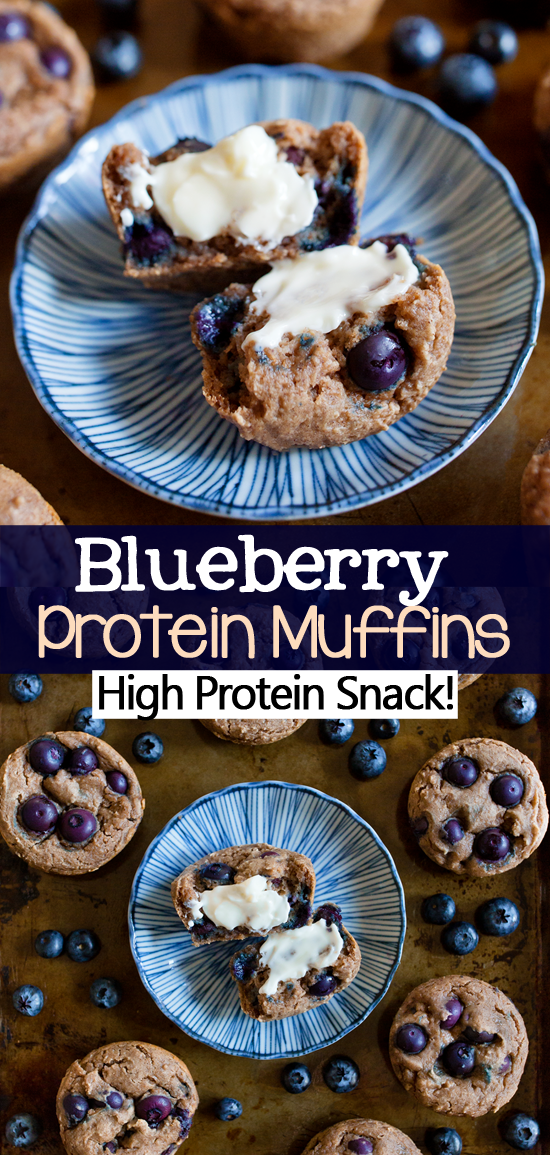 Blueberry Protein Muffins Over 35 Grams Of Protein 