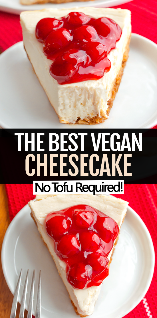 Easy Vegan Cheesecake + Vegan Graham Cracker Crust