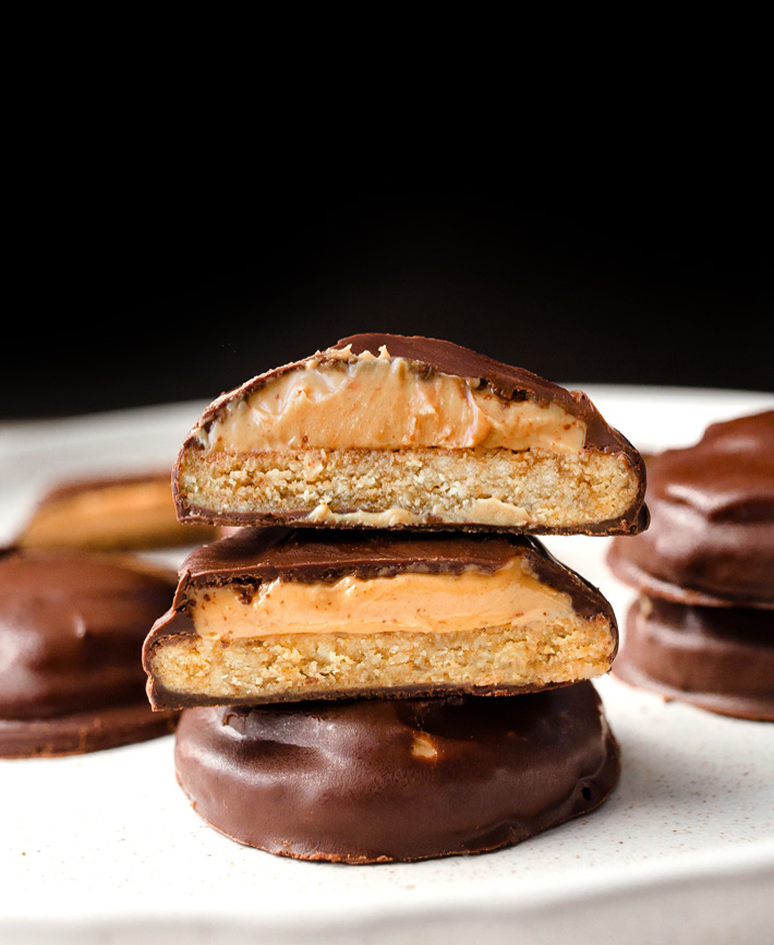 Vegan Peanut Butter Tagalongs