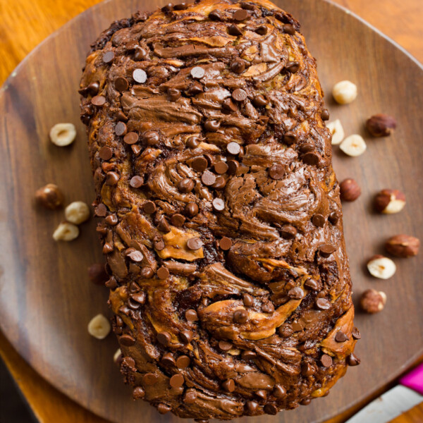 Nutella Banana Bread Recipe