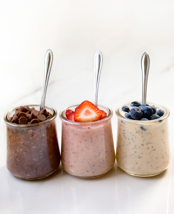 Breakfast Overnight Oats With Protein Powder Breakfast Overnight Oats With Protein Powder