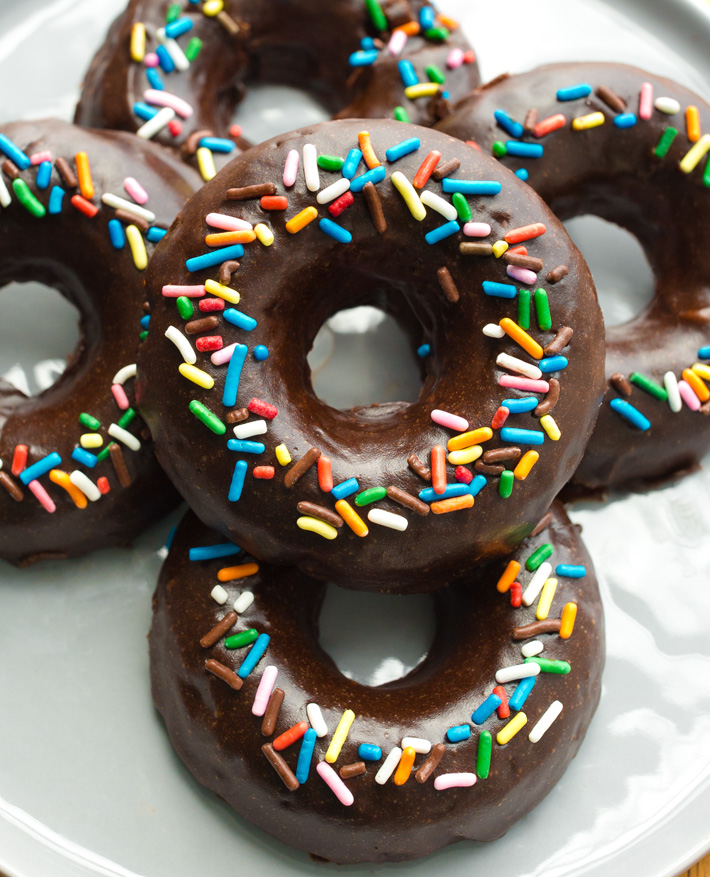 Chocolate Frosted Protein Donuts Chocolate Frosted Protein Donuts