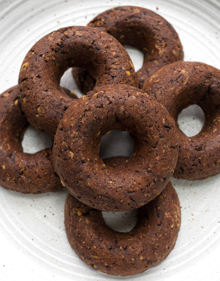 Healthy Donuts (Unfrosted, Oil Free)