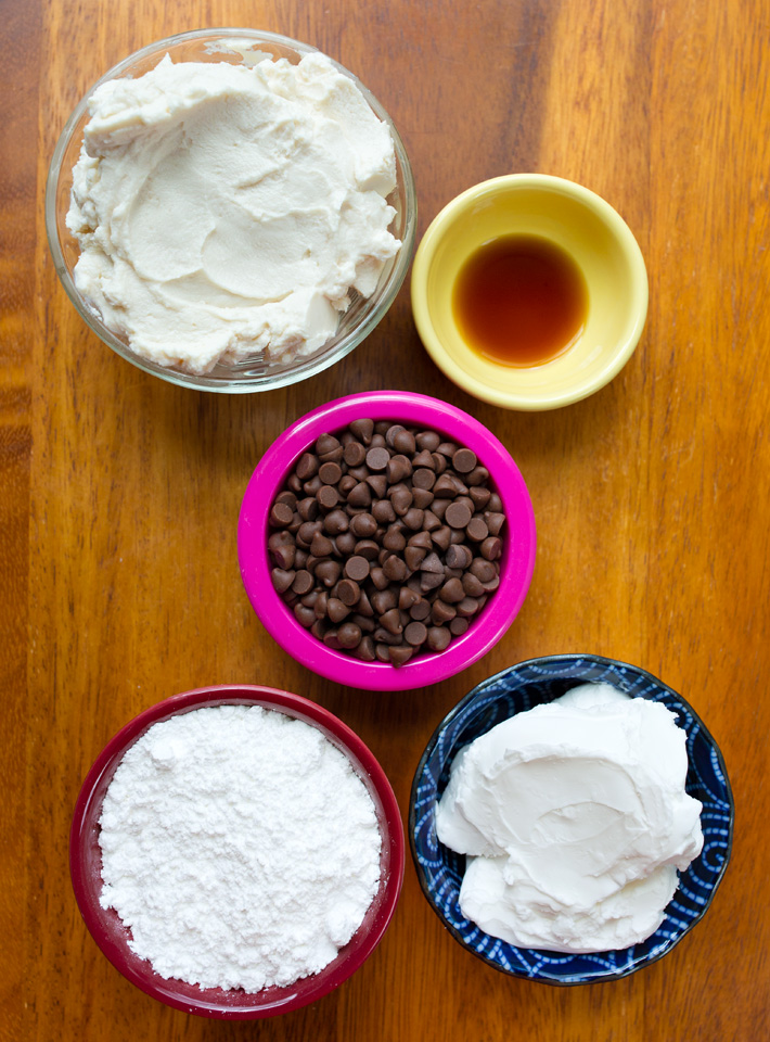 Ricotta Cannoli dip ingredients Ricotta Cannoli dip ingredients
