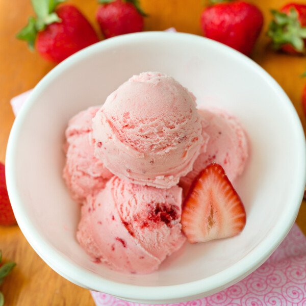 Vegan Strawberry Ice Cream Recipe
