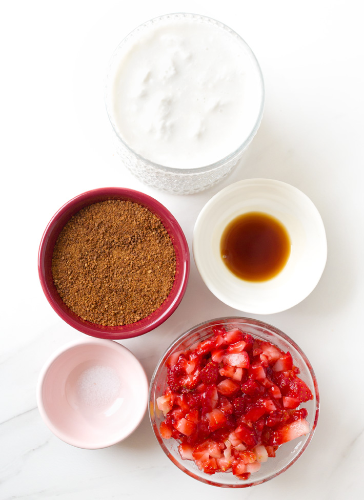 Dairy Free Strawberry Ice Cream Ingredients