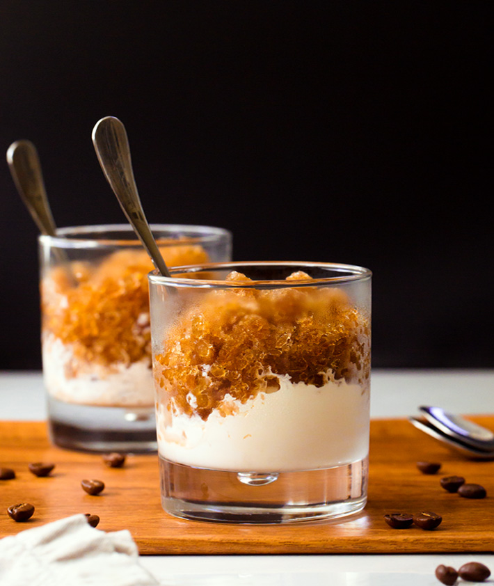 Italian Coffee Granita (Cold Coffee Dessert) Italian Coffee Granita (Cold Coffee Dessert)