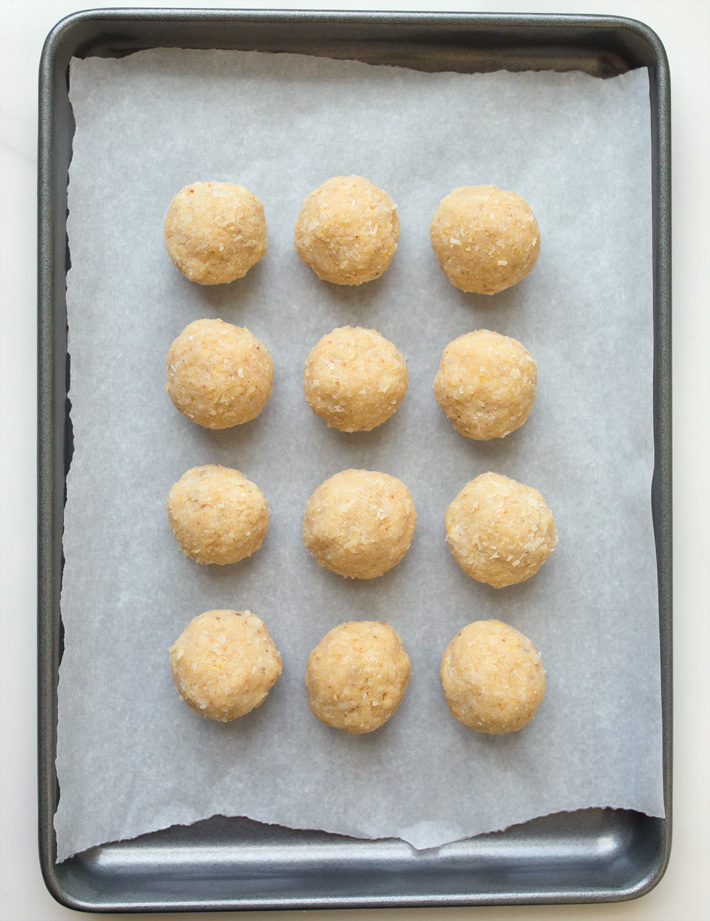 Vegan Coconut Lemon Balls Vegan Coconut Lemon Balls