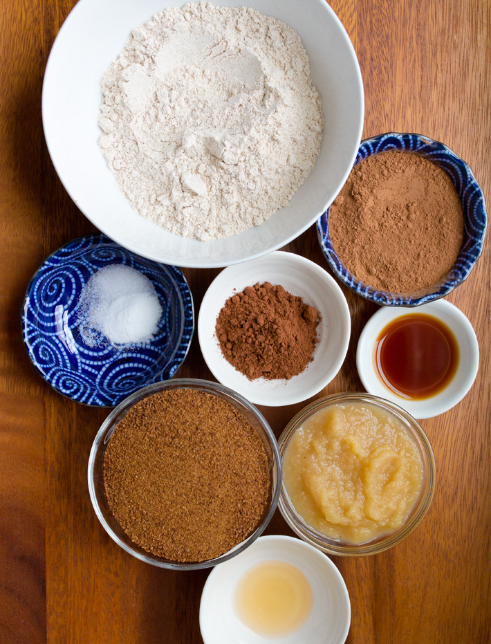Oil Free Chocolate Cupcake Healthy Ingredients