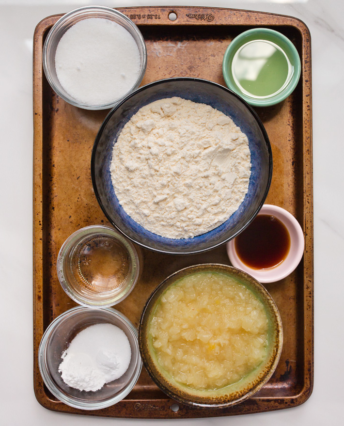 Pineapple Cake Ingredients