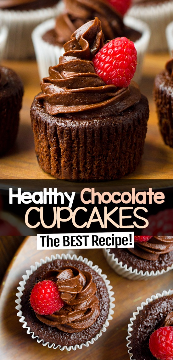 The Best Homemade Healthy Chocolate Cupcake Recipe