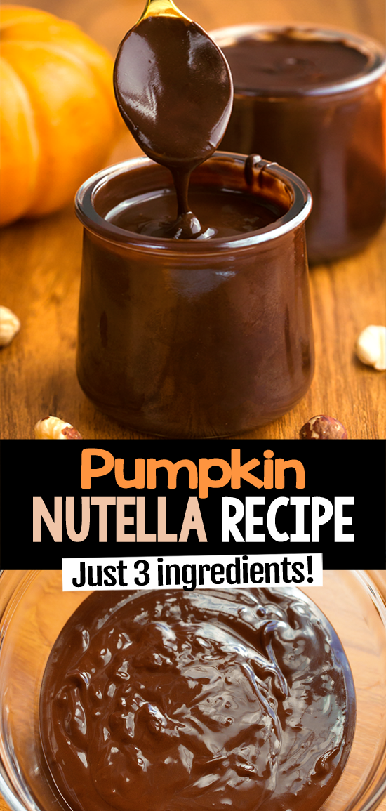3 Ingredient Pumpkin Nutella Spread (Breakfast Or Snack Idea)
