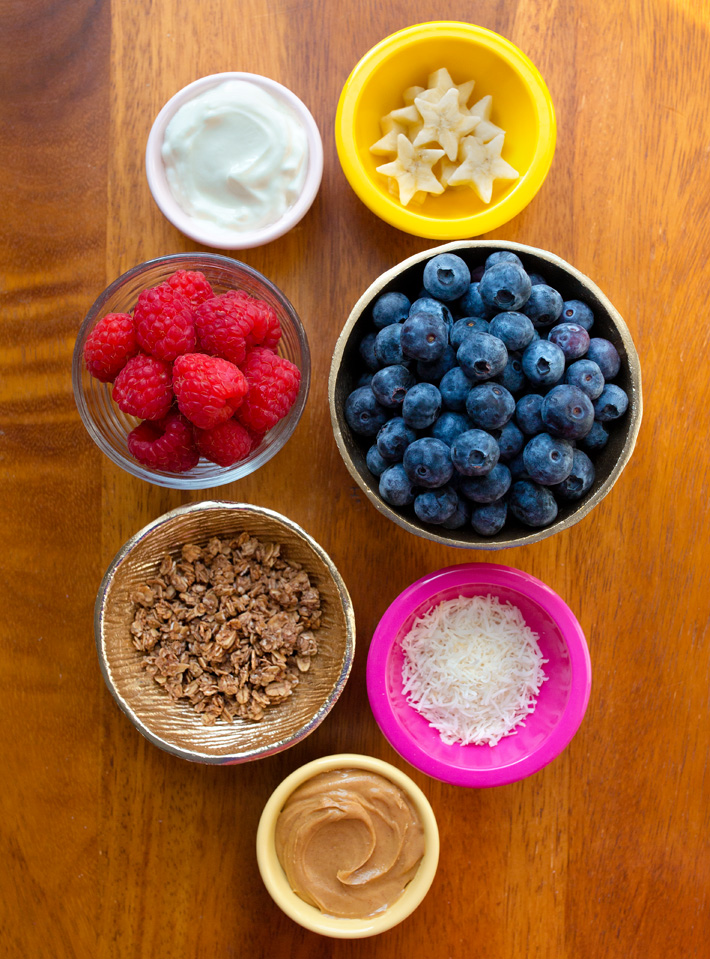 Sweet Potato Breakfast Bar Toppings