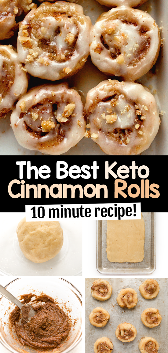 Easy Keto Cinnamon Roll Recipe (Ready In 10 Minutes)