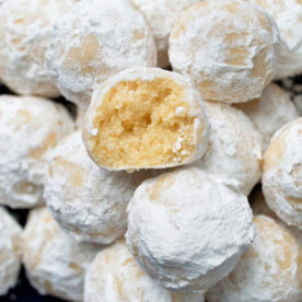 Keto Snowball Cookies Recipe