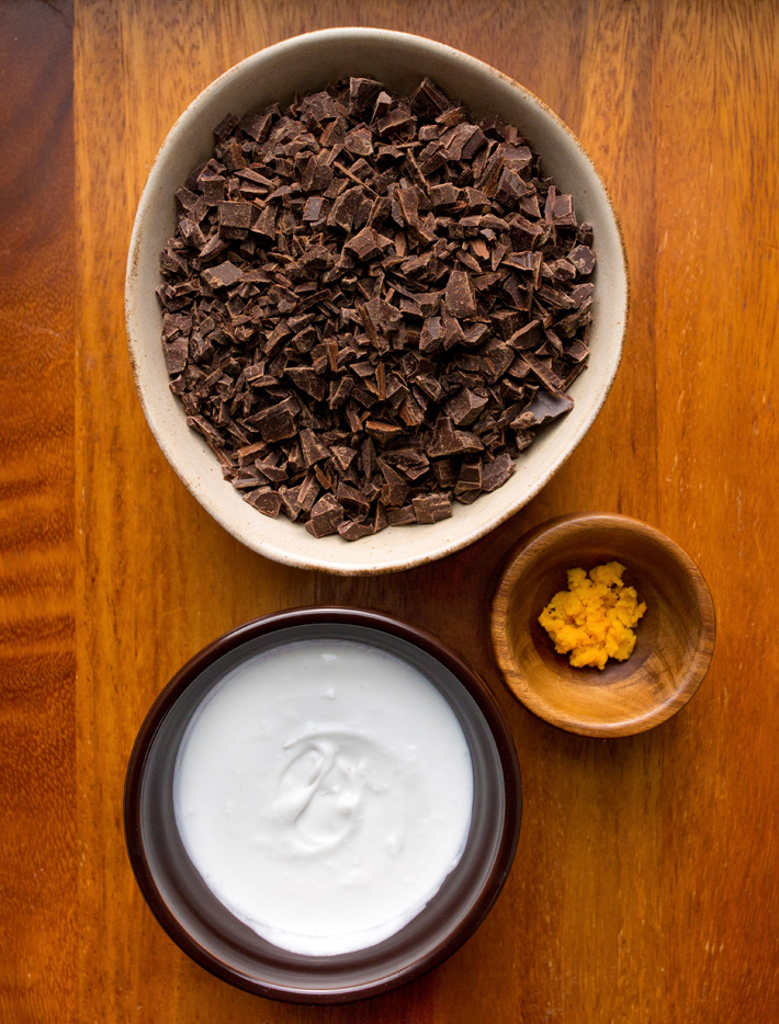 Orange Chocolate Truffles Ingredients