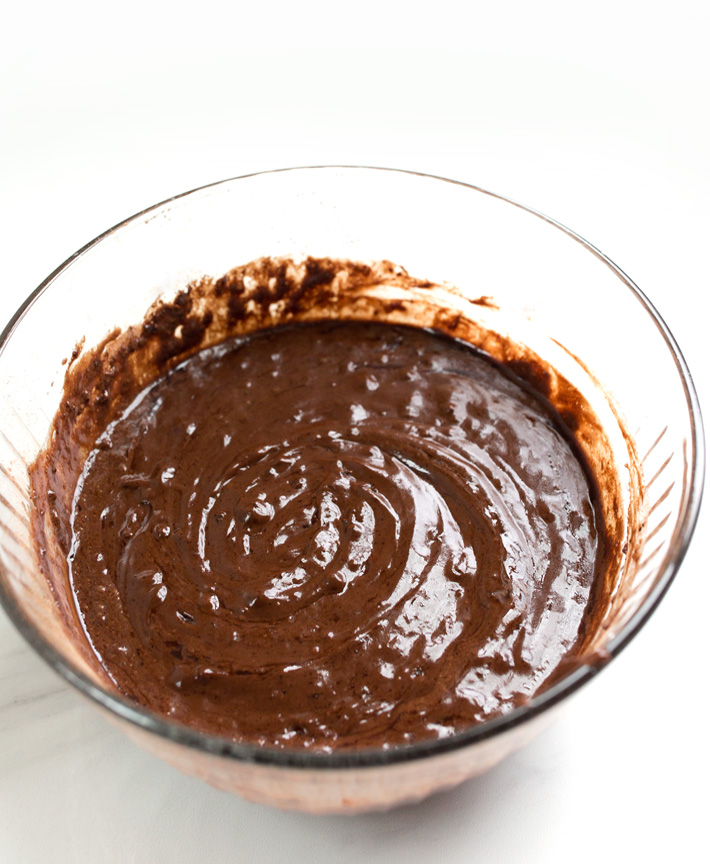 Pumpkin Chocolate Brownie Batter