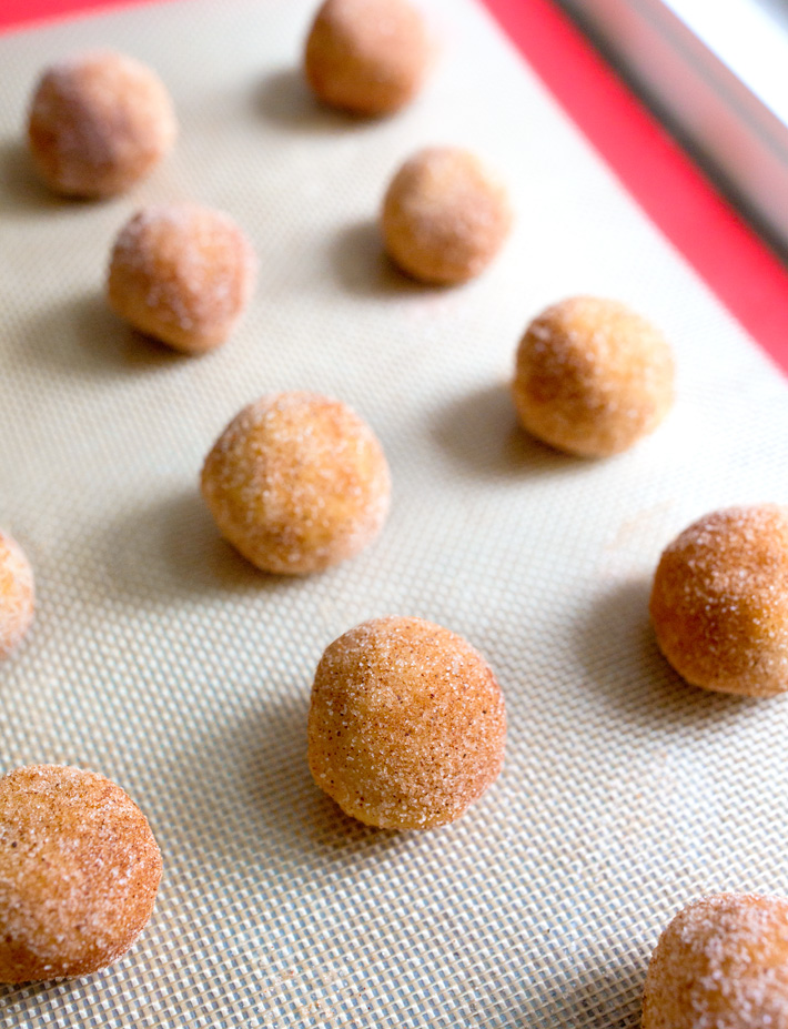 Pumpkin Snickerdoodle Cookie Dough Balls Pumpkin Snickerdoodle Cookie Dough Balls