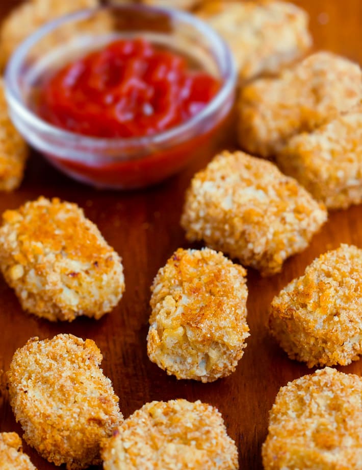 Crispy Healthy Tater Tots With Cauliflower