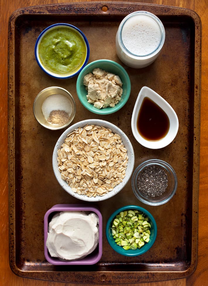 Healthy Pistachio Oatmeal Ingredients Healthy Pistachio Oatmeal Ingredients