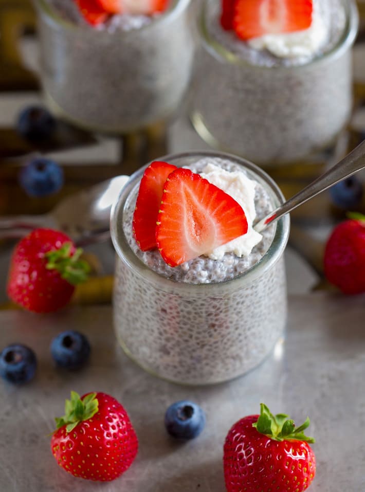 Keto Chia Pudding (Dairy Free)