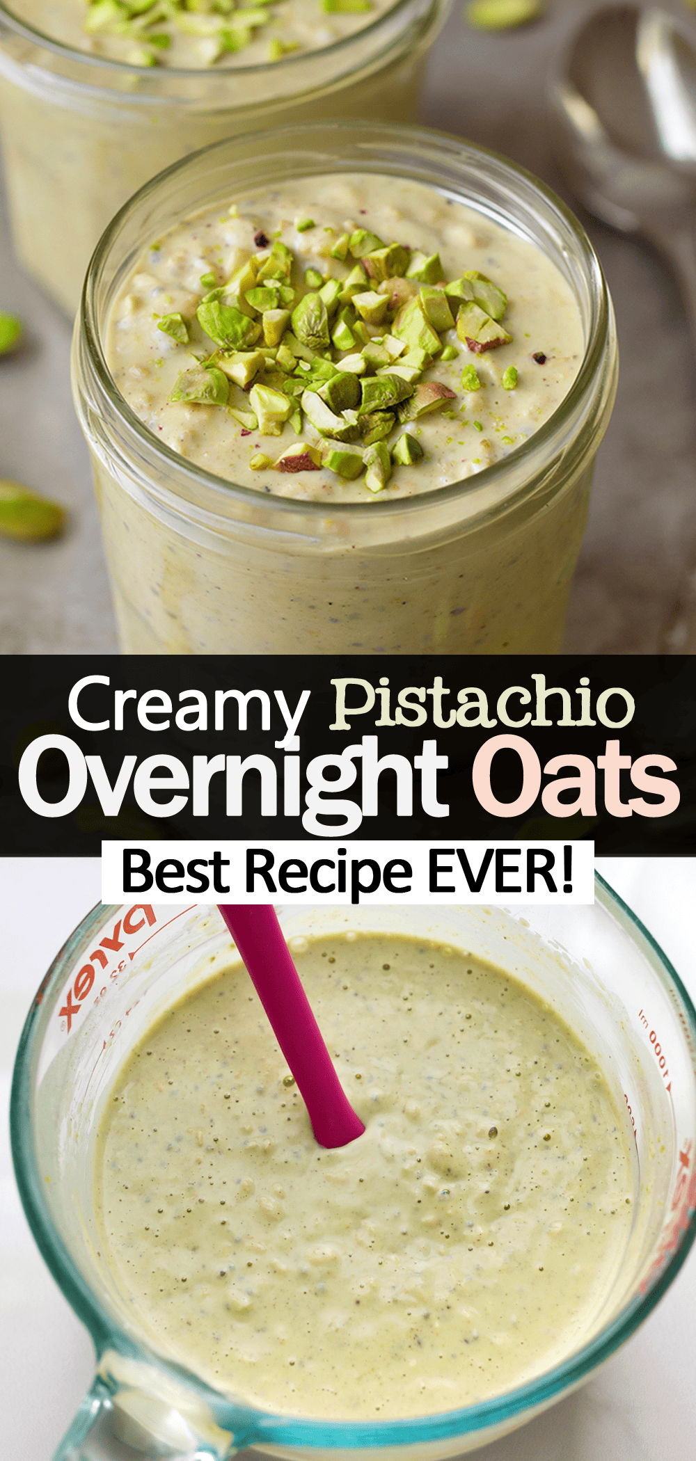 Pistachio Overnight Oats – High Protein Recipe (+ VIDEO!)