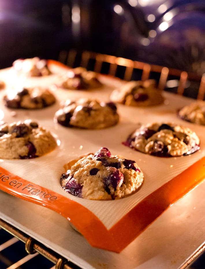 Vegan Muffins Baking In The Oven Vegan Muffins Baking In The Oven