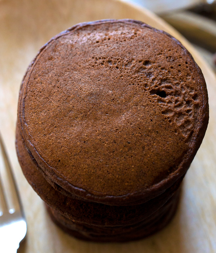 Vegan Cocoa Pancakes Vegan Cocoa Pancakes