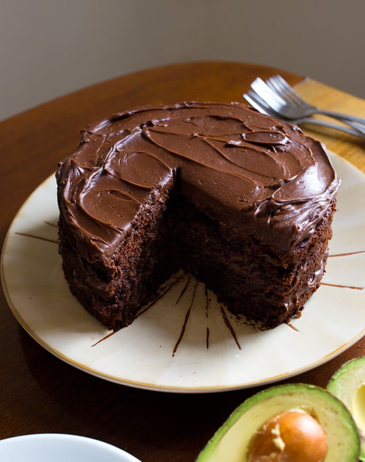 Chocolate Avocado Cake With Chocolate Frosting Chocolate Avocado Cake With Chocolate Frosting