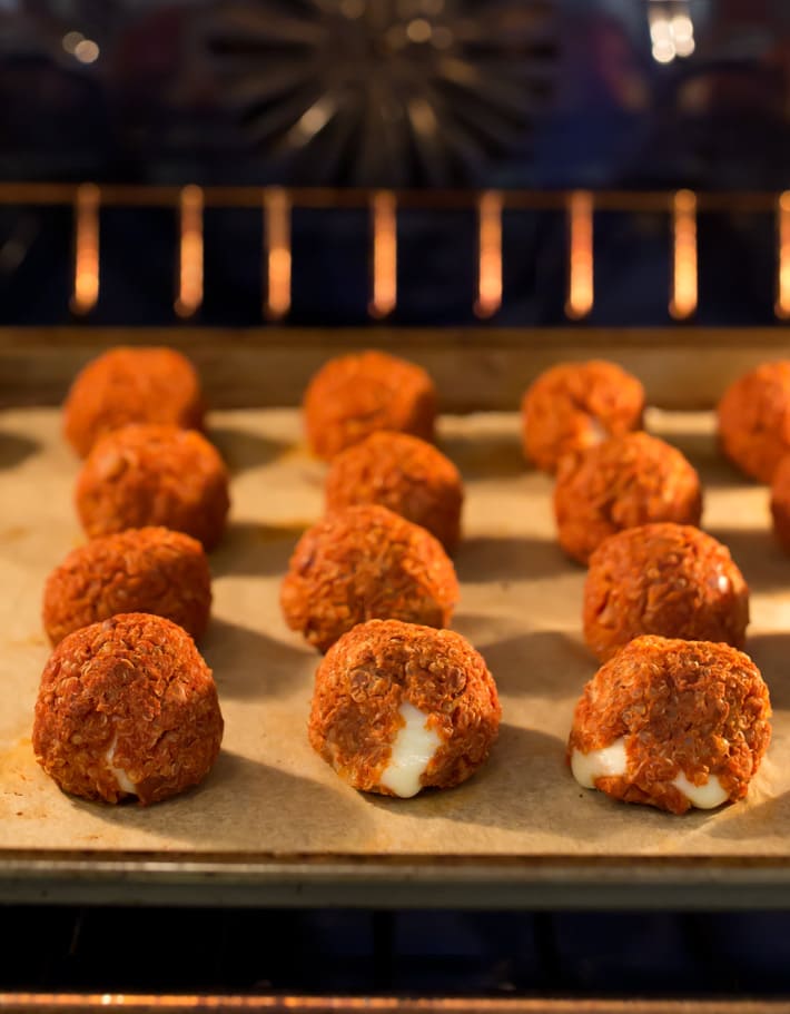 Oven Baked Pizza Bites Snacks