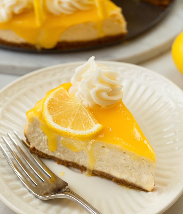 Vegan Lemon Protein Cheesecake (Egg Free Recipe)