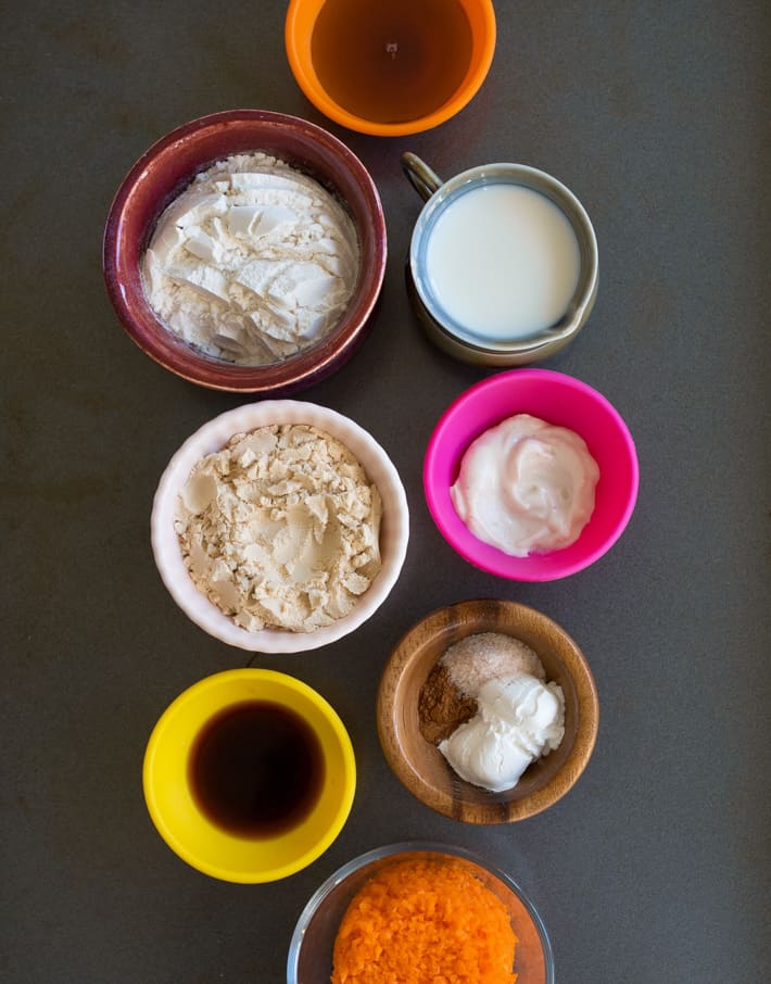 Carrot Cake Pancake Ingredients Carrot Cake Pancake Ingredients