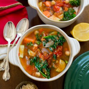 Chickpea Vegetable Soup Recipe