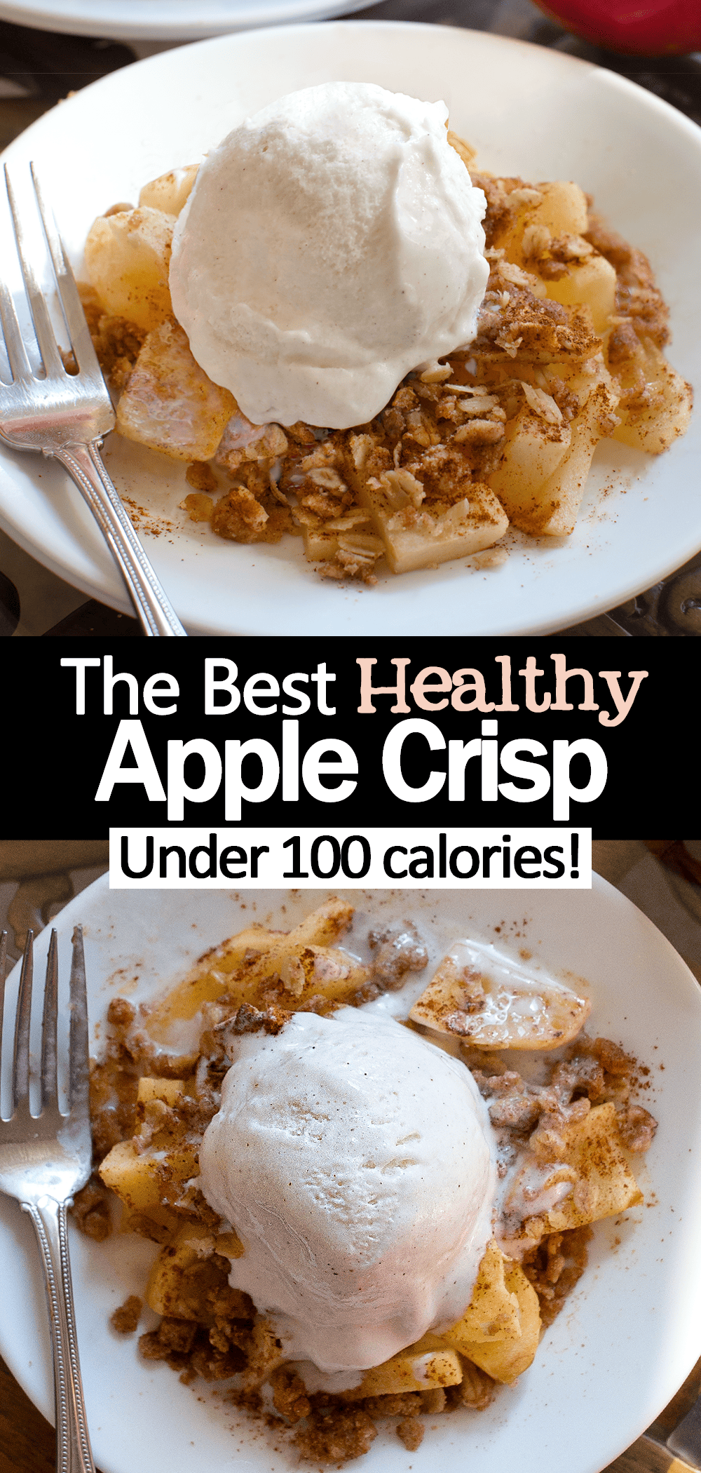 The Best Healthy Apple Crisp Recipe Dairy Free 100 Calories